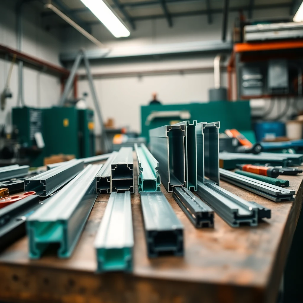 Klerksdorp Aluminum Projects workshop and materials